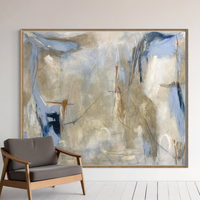 Original Abstract Expressionism Abstract Painting by Cheryl Harrison