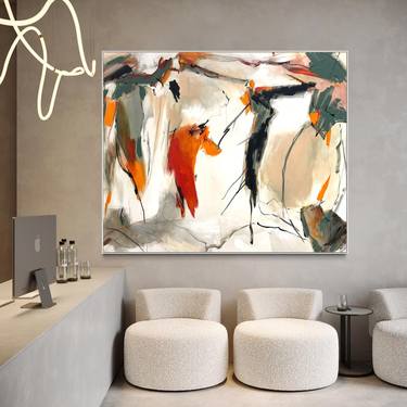 Original Abstract Expressionism Abstract Paintings by Cheryl Harrison