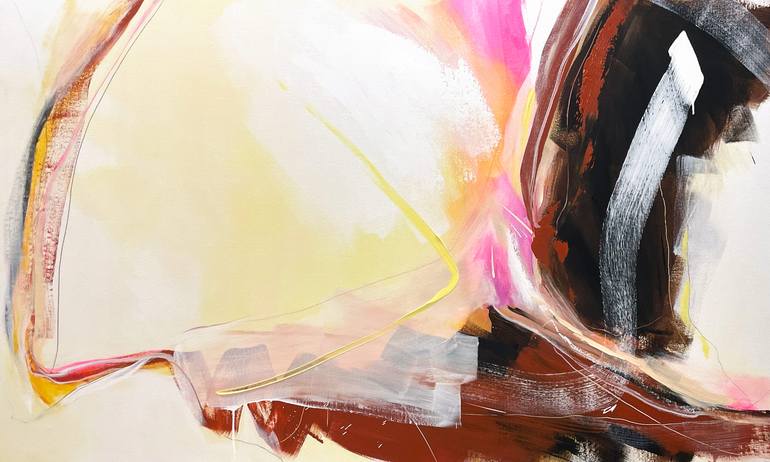 Original Abstract Expressionism Abstract Painting by Cheryl Harrison