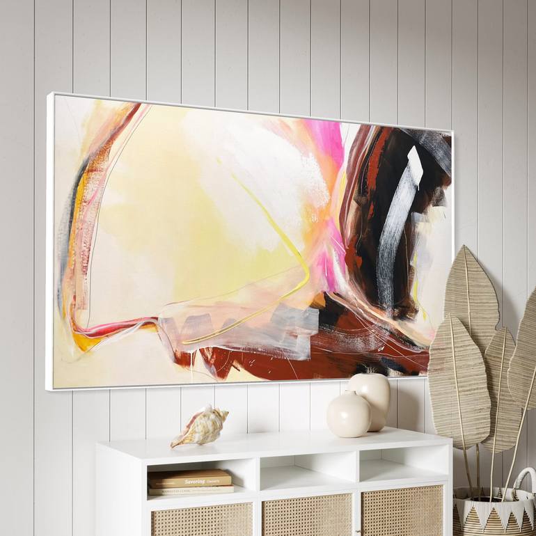 Original Abstract Expressionism Abstract Painting by Cheryl Harrison