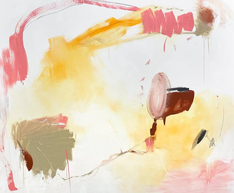 Original Abstract Expressionism Abstract Painting by Cheryl Harrison