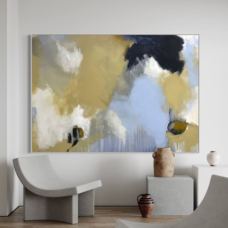 Original Abstract Expressionism Abstract Painting by Cheryl Harrison