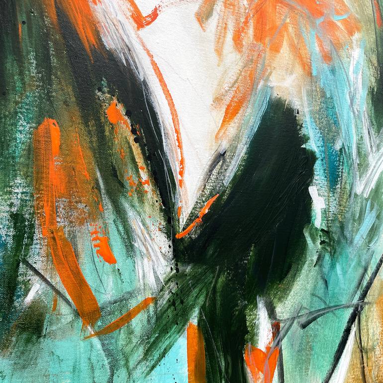 Original Abstract Expressionism Abstract Painting by Cheryl Harrison