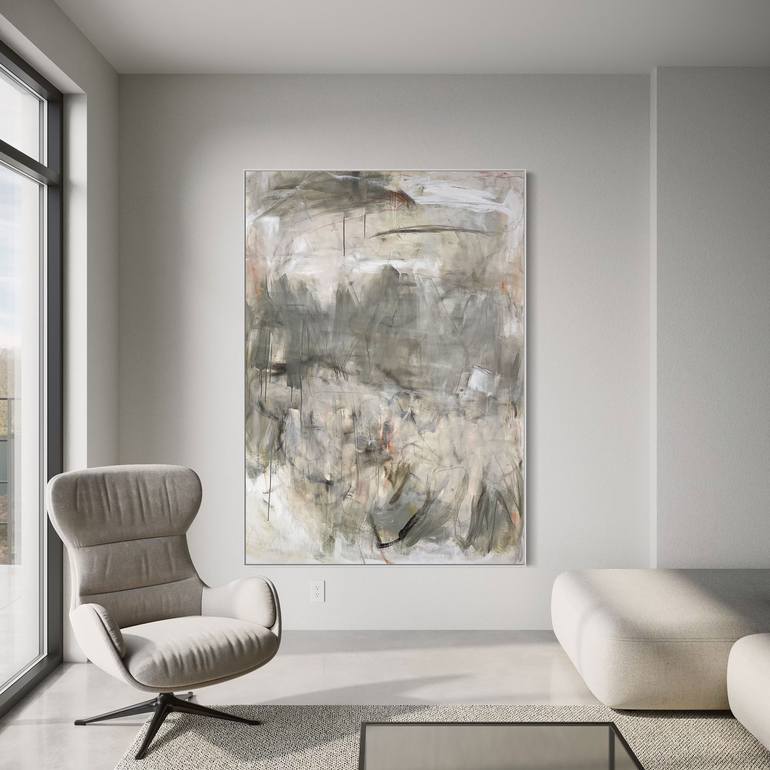 Original Abstract Expressionism Abstract Painting by Cheryl Harrison