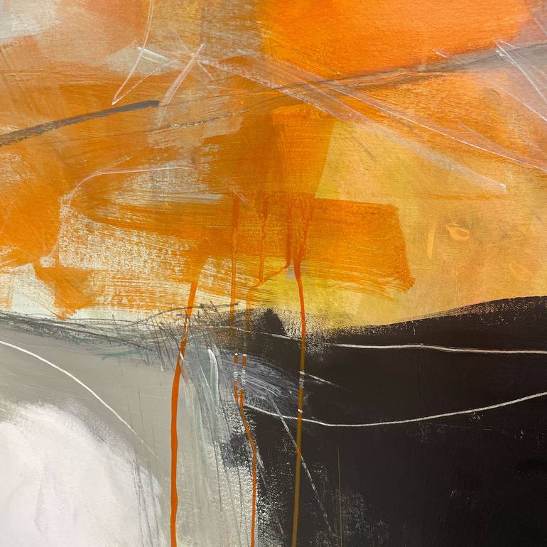 Original Abstract Expressionism Abstract Painting by Cheryl Harrison