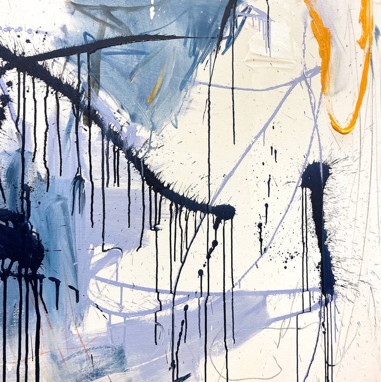 Original Abstract Expressionism Abstract Painting by Cheryl Harrison