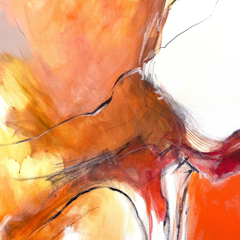Original Abstract Expressionism Abstract Painting by Cheryl Harrison