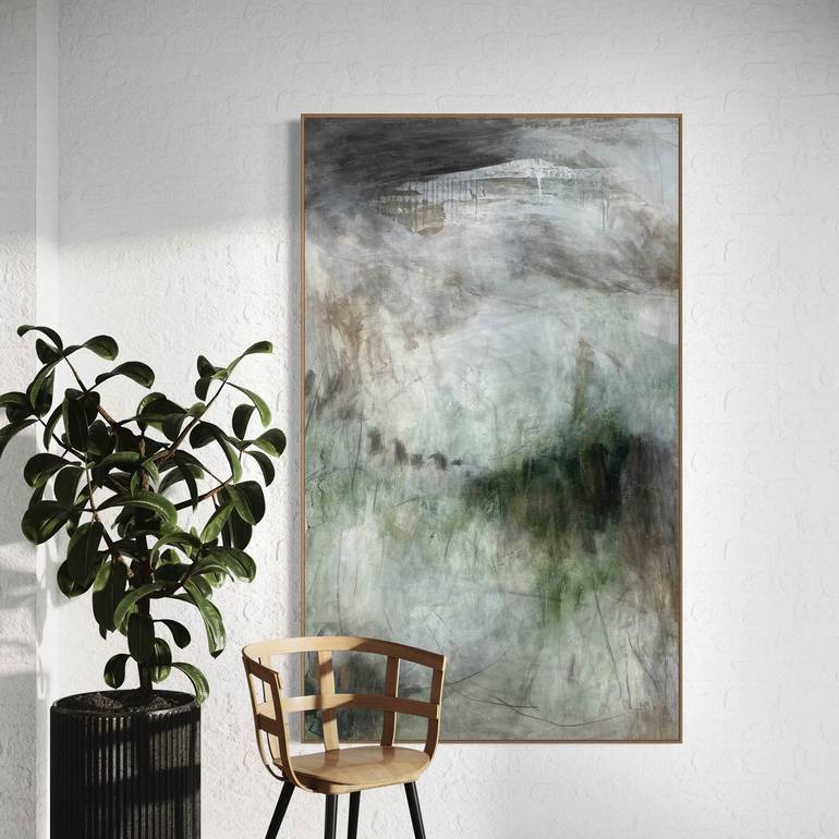 Original Abstract Expressionism Abstract Painting by Cheryl Harrison