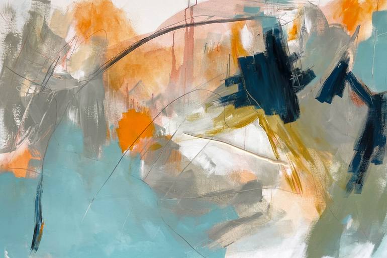 Original Abstract Expressionism Abstract Painting by Cheryl Harrison