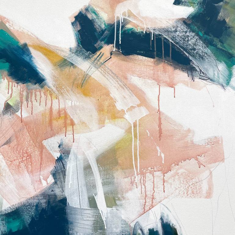 Original Abstract Expressionism Abstract Painting by Cheryl Harrison