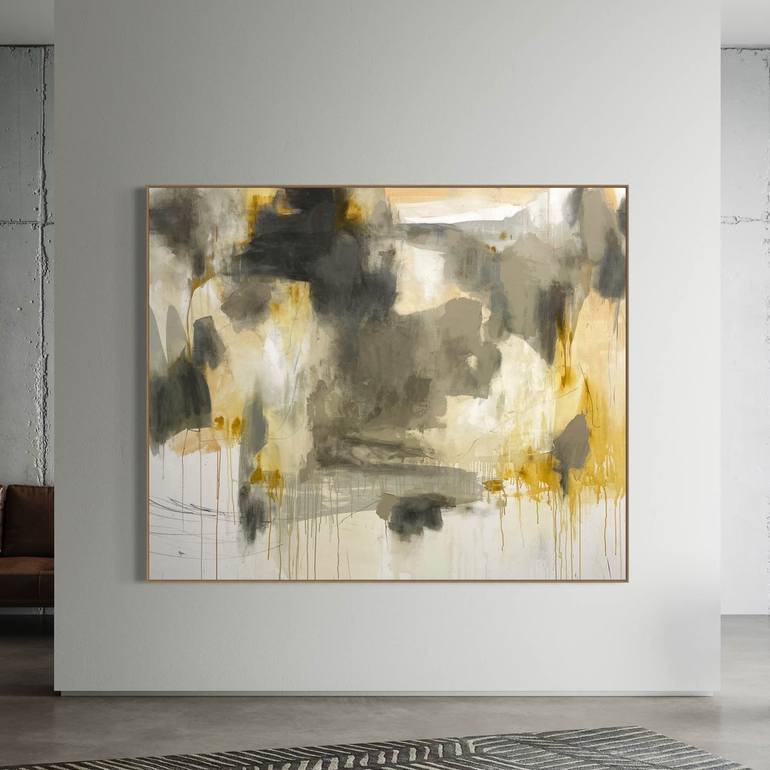 Original Abstract Expressionism Abstract Painting by Cheryl Harrison