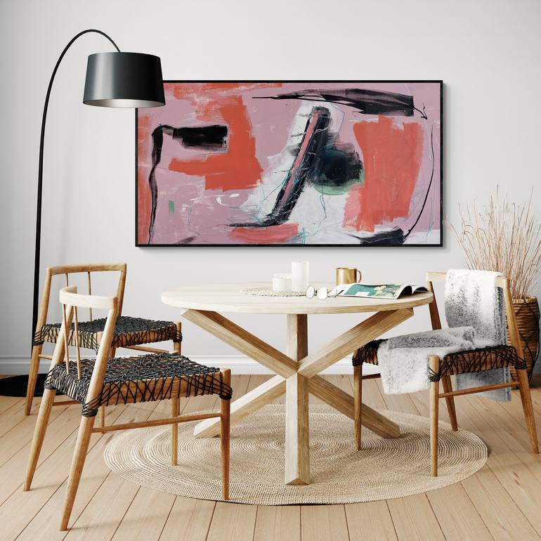 Original Abstract Expressionism Abstract Painting by Cheryl Harrison
