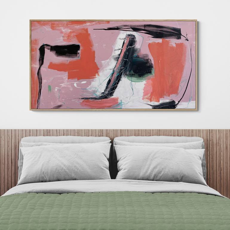 Original Abstract Expressionism Abstract Painting by Cheryl Harrison