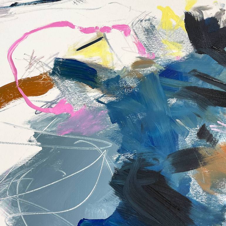Original Abstract Expressionism Abstract Painting by Cheryl Harrison
