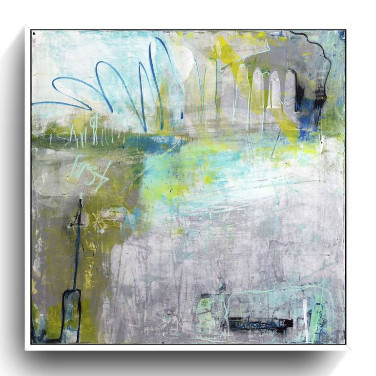 Original Abstract Expressionism Abstract Painting by Cheryl Harrison