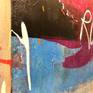 detail of left painted edge