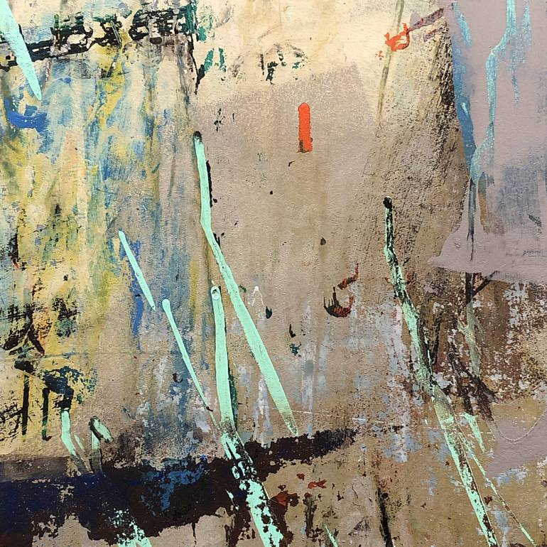 Original Abstract Expressionism Abstract Painting by Cheryl Harrison