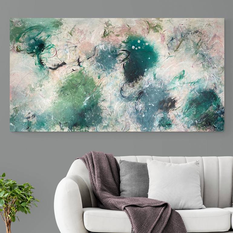 Original Abstract Expressionism Abstract Painting by Cheryl Harrison