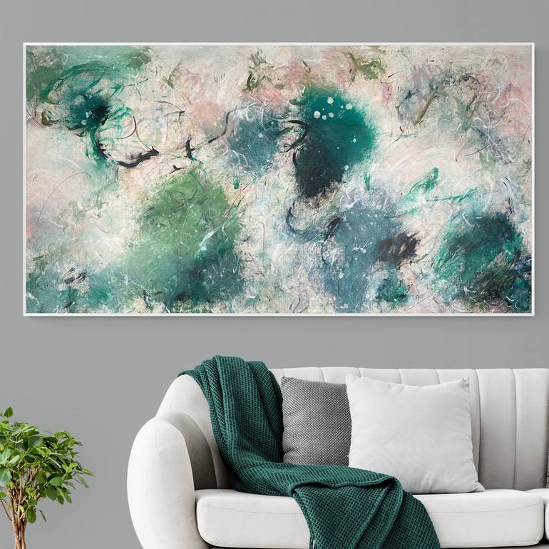 Original Abstract Expressionism Abstract Painting by Cheryl Harrison