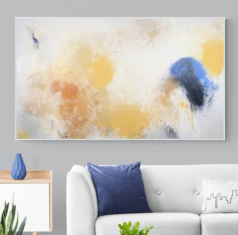 Original Abstract Expressionism Abstract Painting by Cheryl Harrison