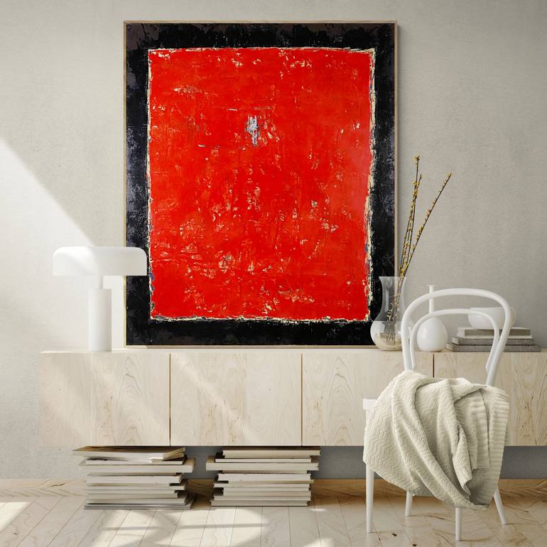 Original Abstract Expressionism Abstract Painting by Cheryl Harrison