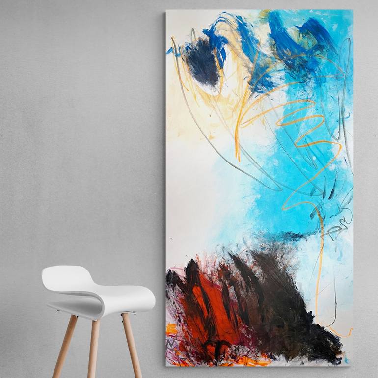 Original Expressionism Abstract Painting by Cheryl Harrison