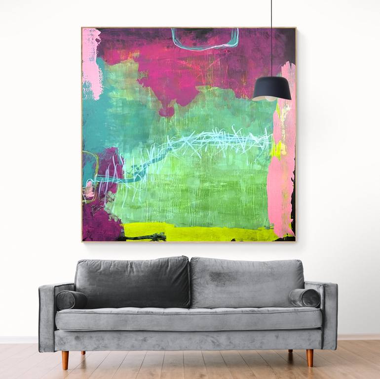 Original Abstract Painting by Cheryl Harrison