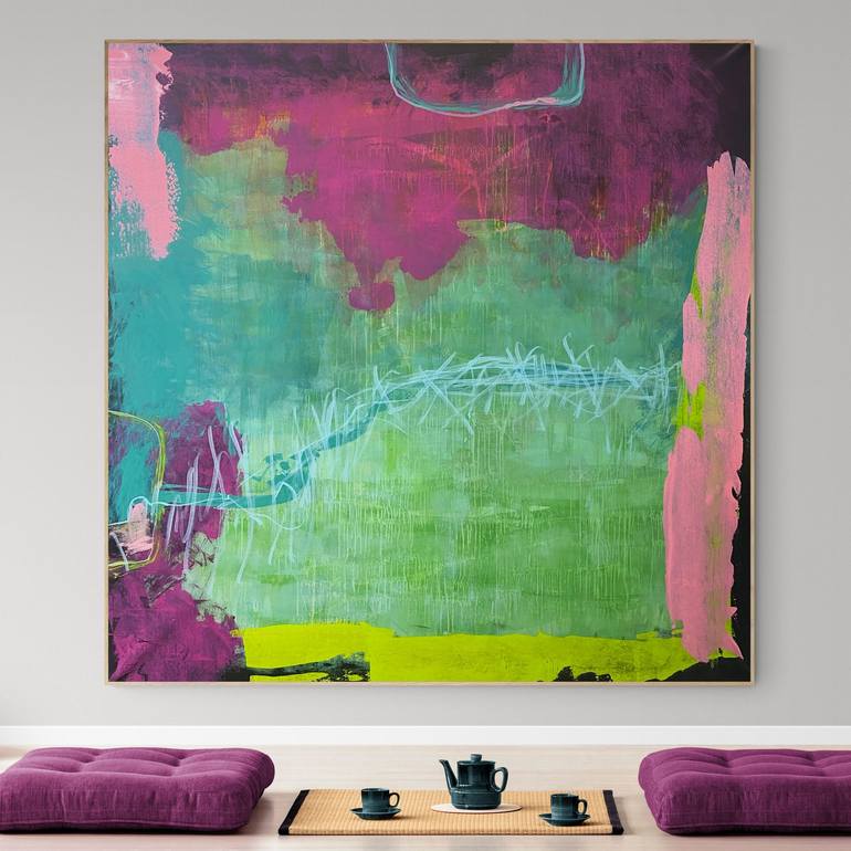 Original Abstract Painting by Cheryl Harrison