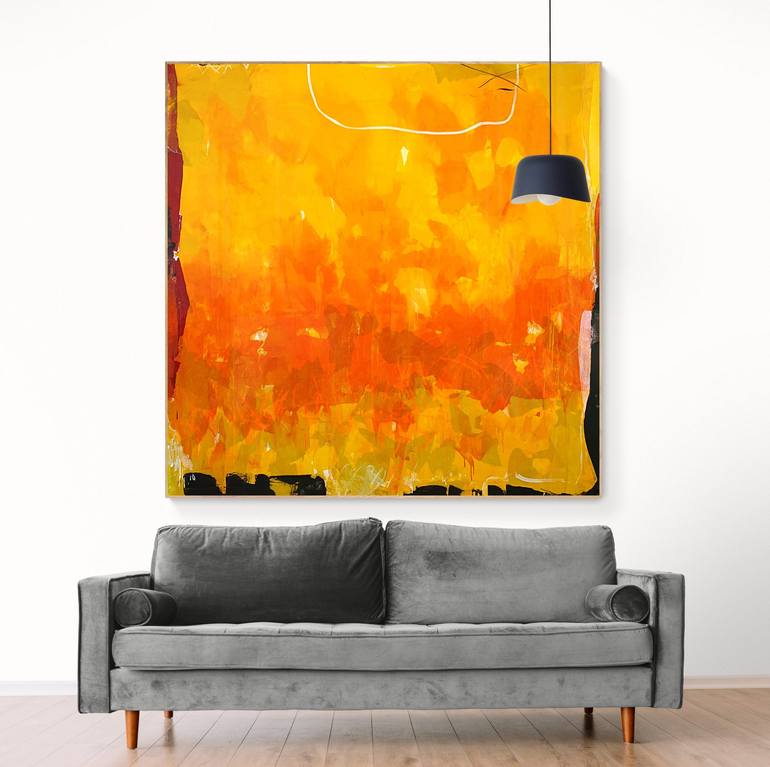 Original Abstract Painting by Cheryl Harrison