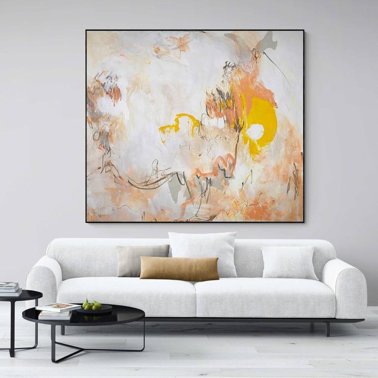 Original Abstract Expressionism Abstract Painting by Cheryl Harrison