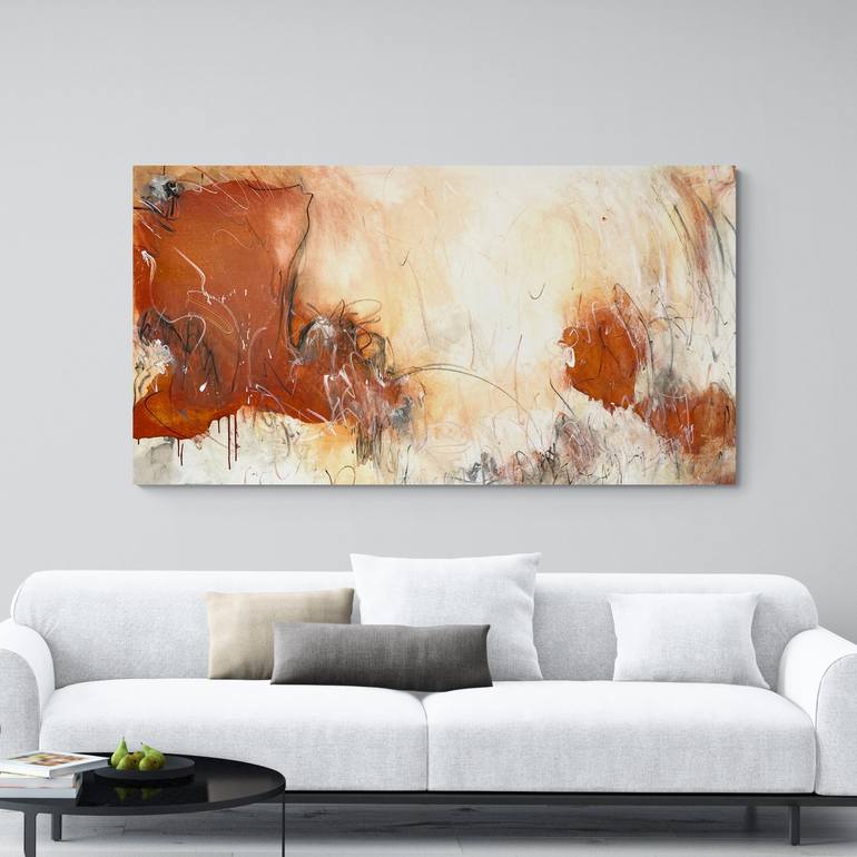 Original Abstract Landscape Painting by Cheryl Harrison