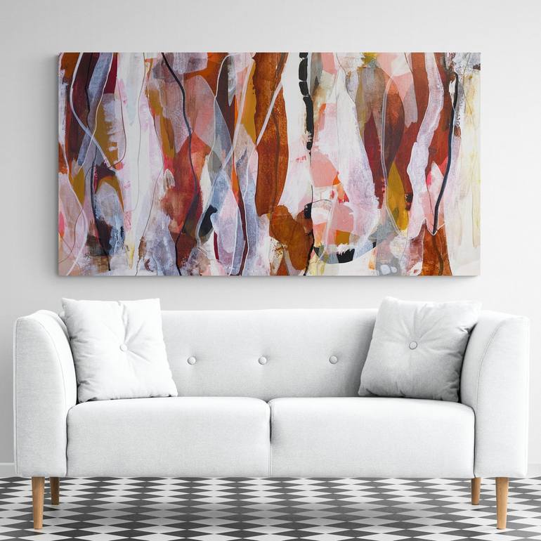 Original Abstract Landscape Painting by Cheryl Harrison