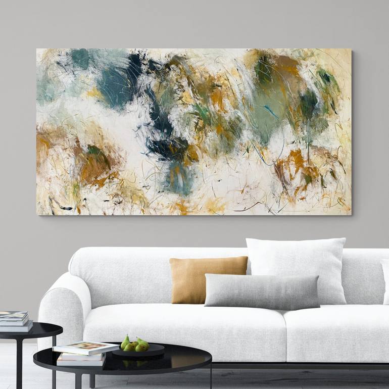 Original Abstract Expressionism Abstract Painting by Cheryl Harrison