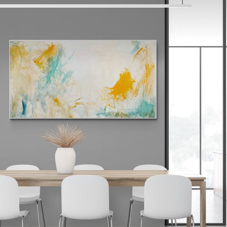 Original Abstract Expressionism Abstract Painting by Cheryl Harrison