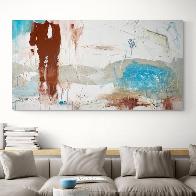 Original Abstract Expressionism Abstract Painting by Cheryl Harrison