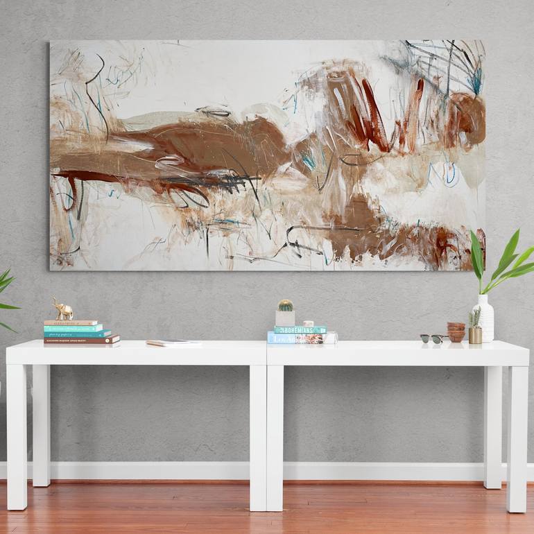 Original Abstract Landscape Painting by Cheryl Harrison