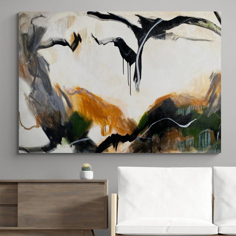 Original Contemporary Abstract Painting by Cheryl Harrison