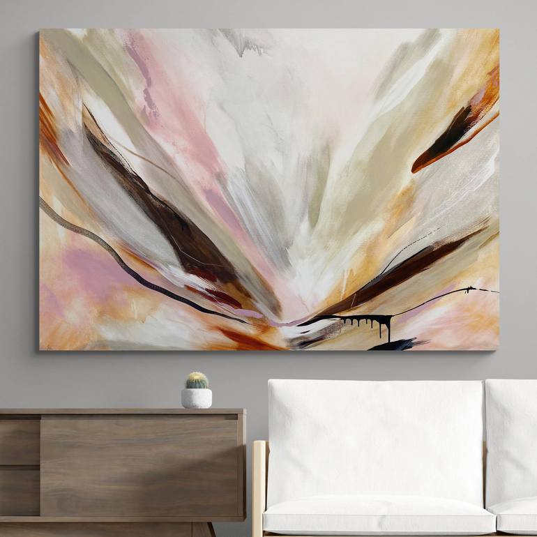 Original Abstract Landscape Painting by Cheryl Harrison