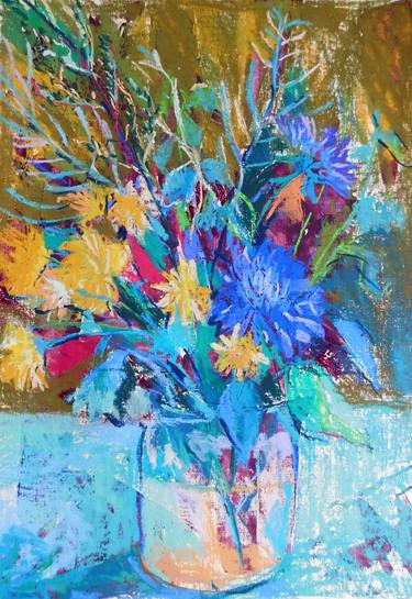 "Asters and Dahlias" thumb