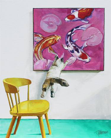 Original Impressionism Animal Paintings by Timothy Adam Matthews