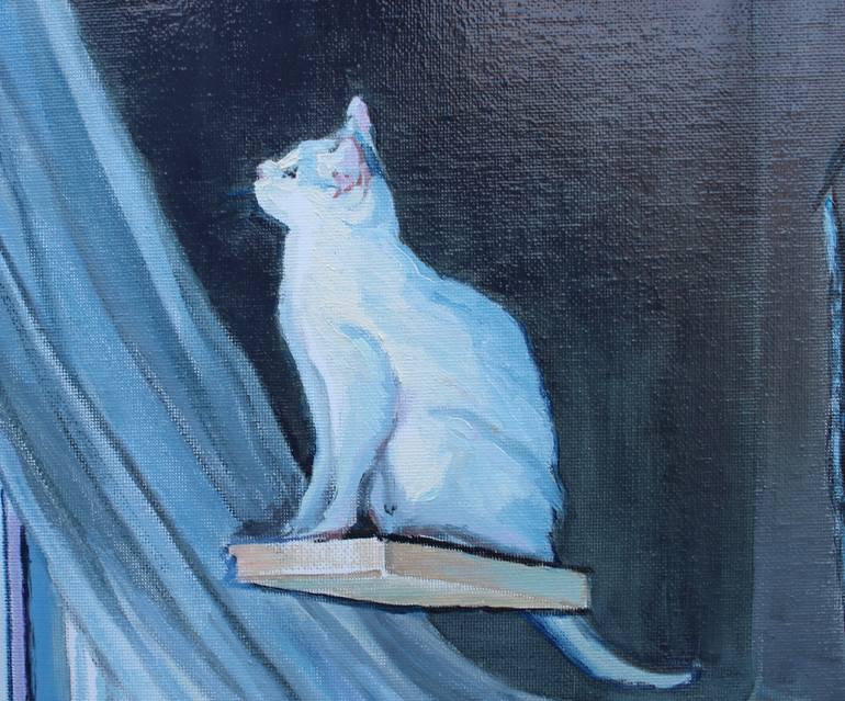 Original Impressionism Animal Painting by Timothy Adam Matthews