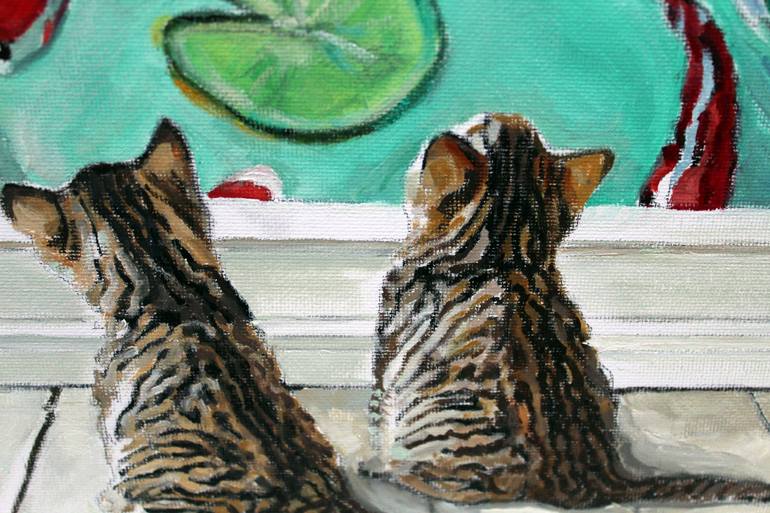 Original Impressionism Animal Painting by Timothy Adam Matthews