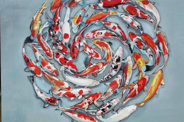 Original Impressionism Animal Painting by Timothy Adam Matthews