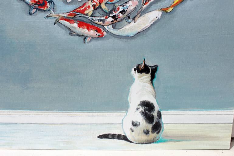 Original Impressionism Animal Painting by Timothy Adam Matthews
