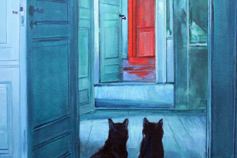 Original Contemporary Animal Painting by Timothy Adam Matthews