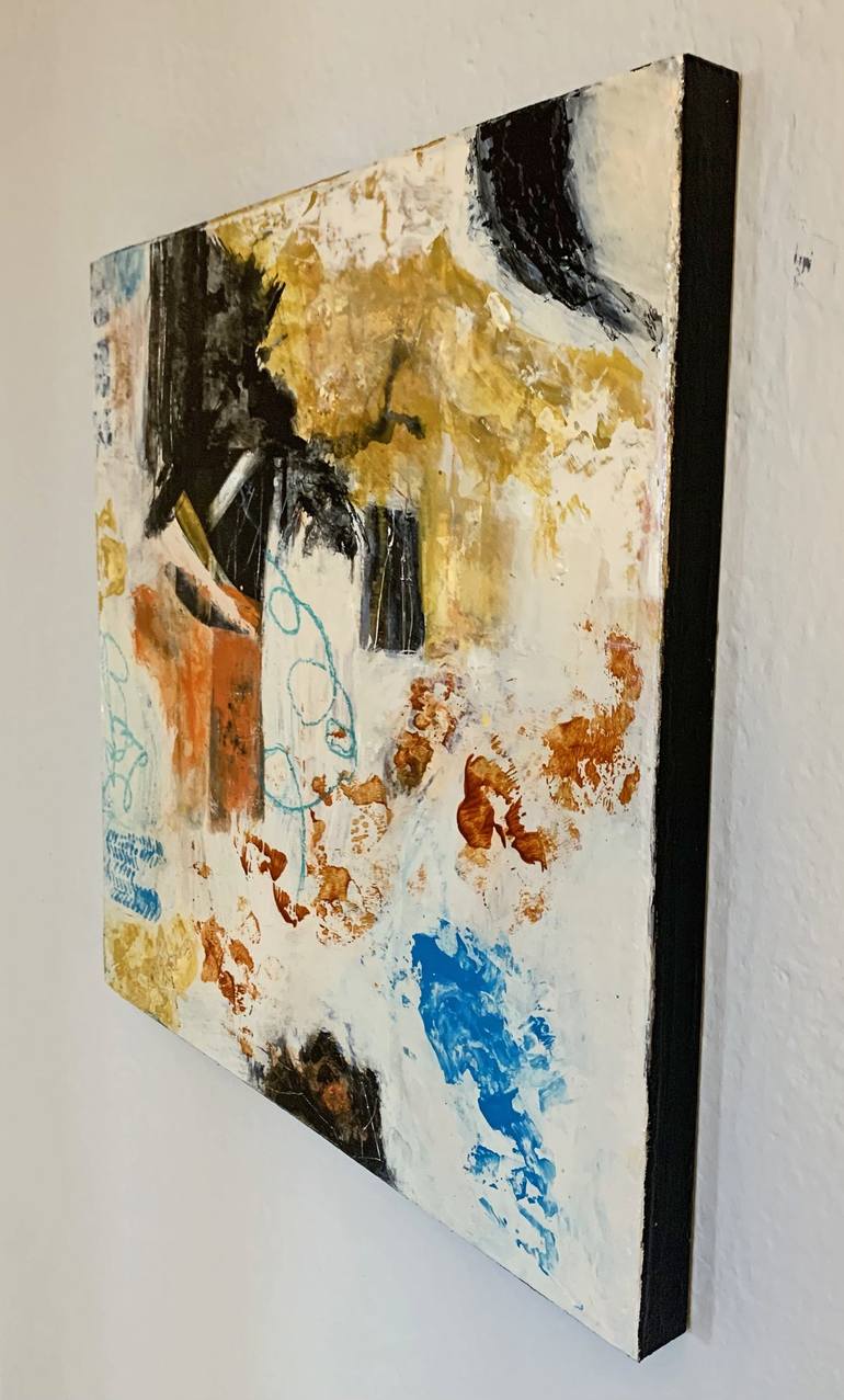Original Abstract Painting by Jean Lurssen
