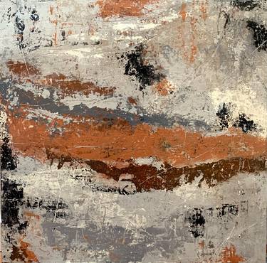 Original Abstract Expressionism Abstract Painting by Jean Lurssen