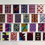 144 Pattern Paintings installed (detail)
