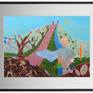 Framed artwork