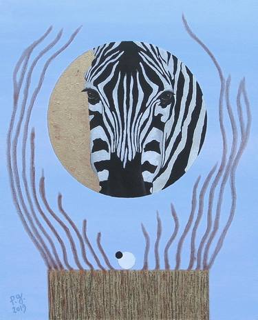 Zebra And A Few Pieces Of String thumb